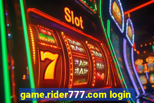 game.rider777.com login